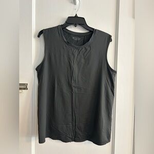 Athleta Charcoal Sleeveless Top
